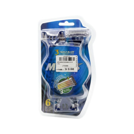 AFEITADORAS DESECHABLES SET DE 3 PCS - LY-8300A