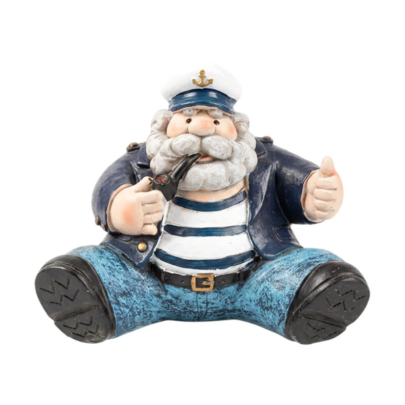 ADORNO DECORATIVO DE PLAYA - MARINERO SENTADO - MA01172A