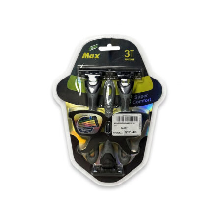 AFEITADORAS DESECHABLES SET DE 3 PCS - MA-2531