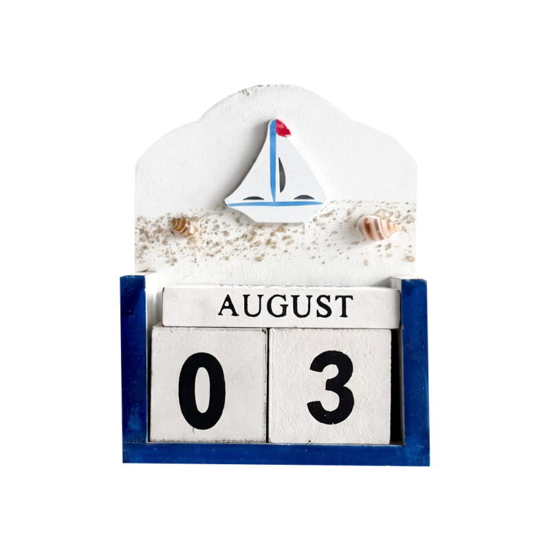 ADORNO DECORATIVO DE PLAYA - CALENDARIO - MA2952F